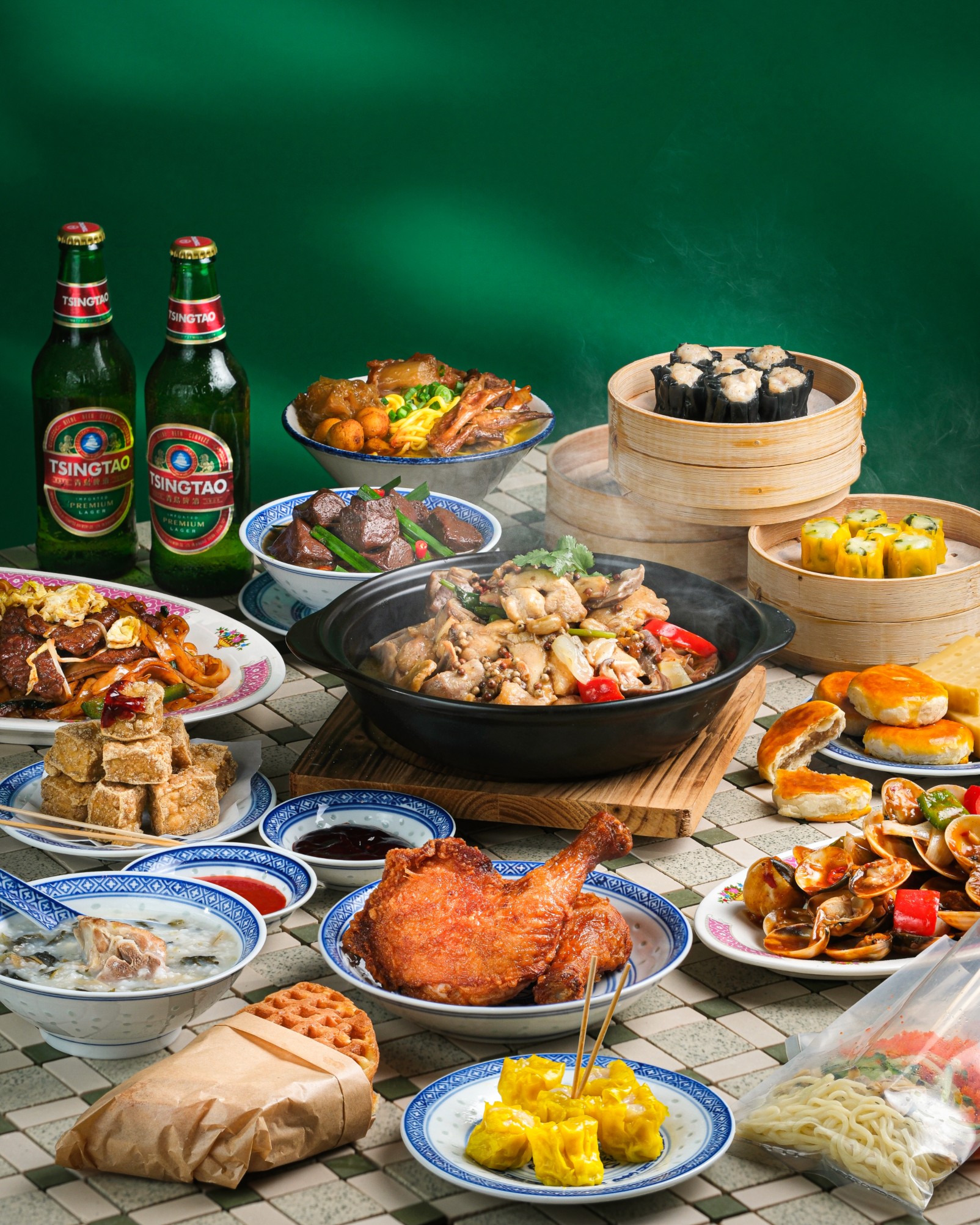 港色港食: 東涌大笪地自助午餐 