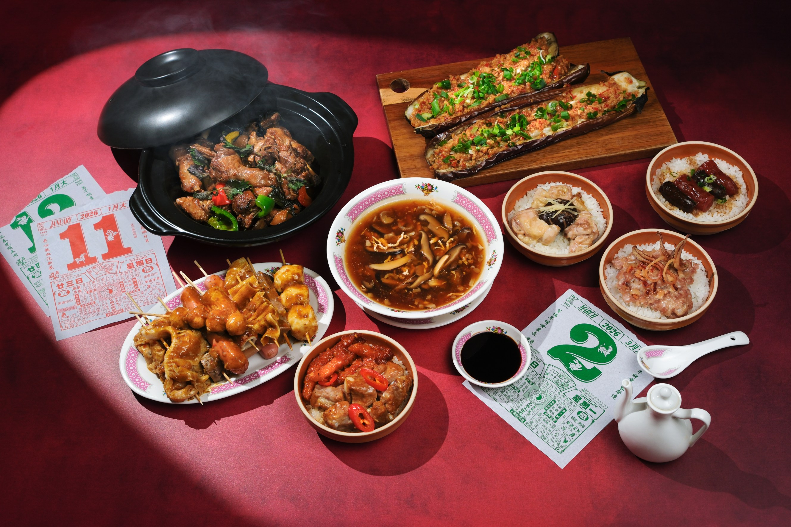 港色港食: 東涌大笪地自助晚餐