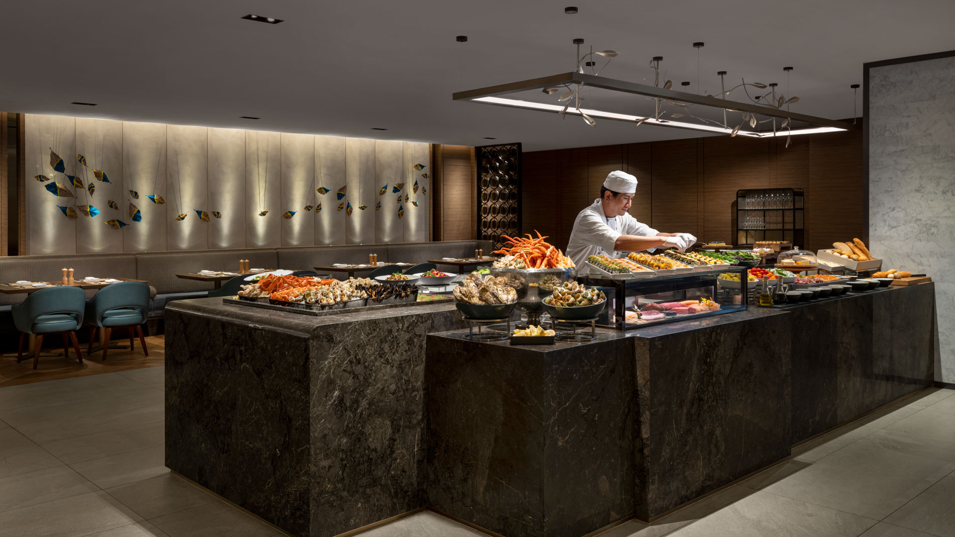 Cafe Lantau - Weekday Lunch Buffet (mon-fri) - Sheraton Hong Kong Tung 